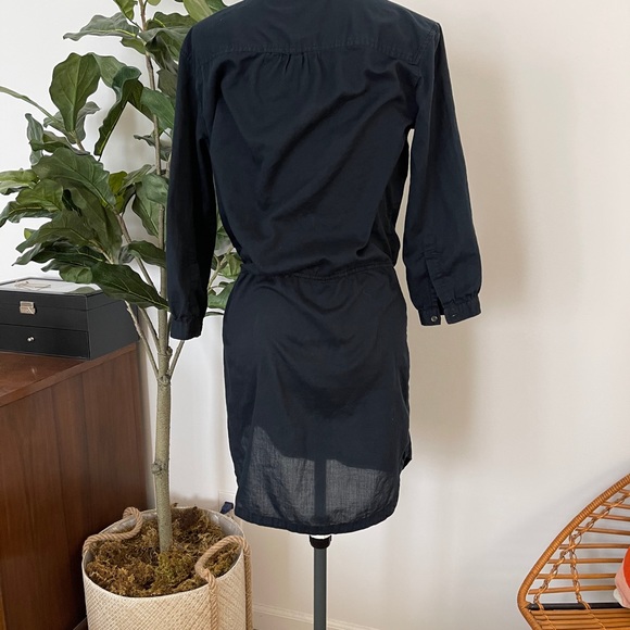 GAP black Casual Button up dress - Picture 5 of 7